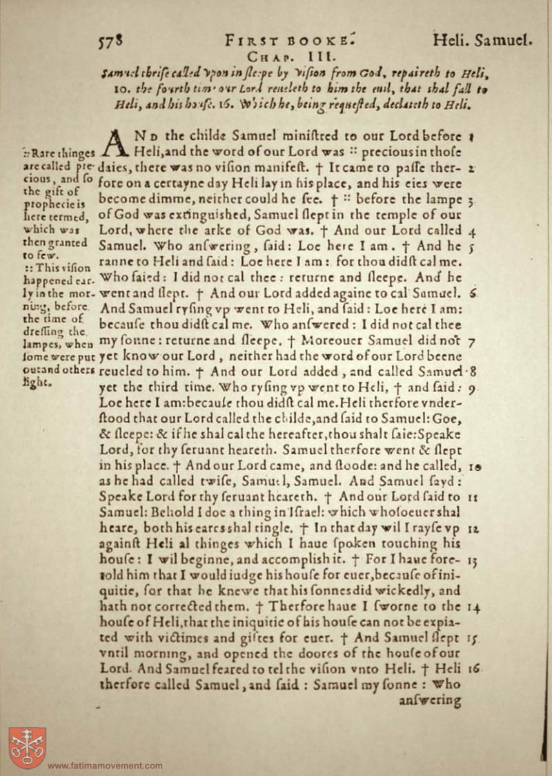 Original Douay Rheims Catholic Bible scan 0598