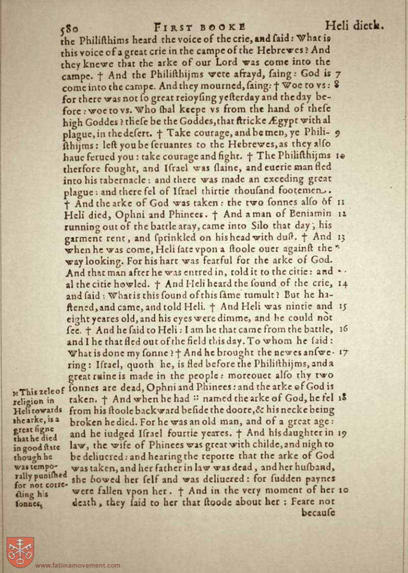 Original Douay-Rheims Catholic Bible scan 0600