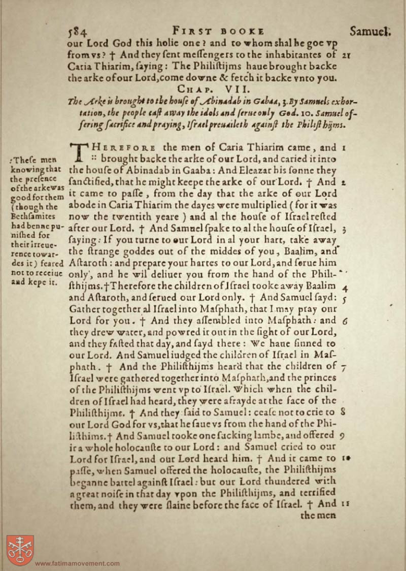 Original Douay Rheims Catholic Bible scan 0604