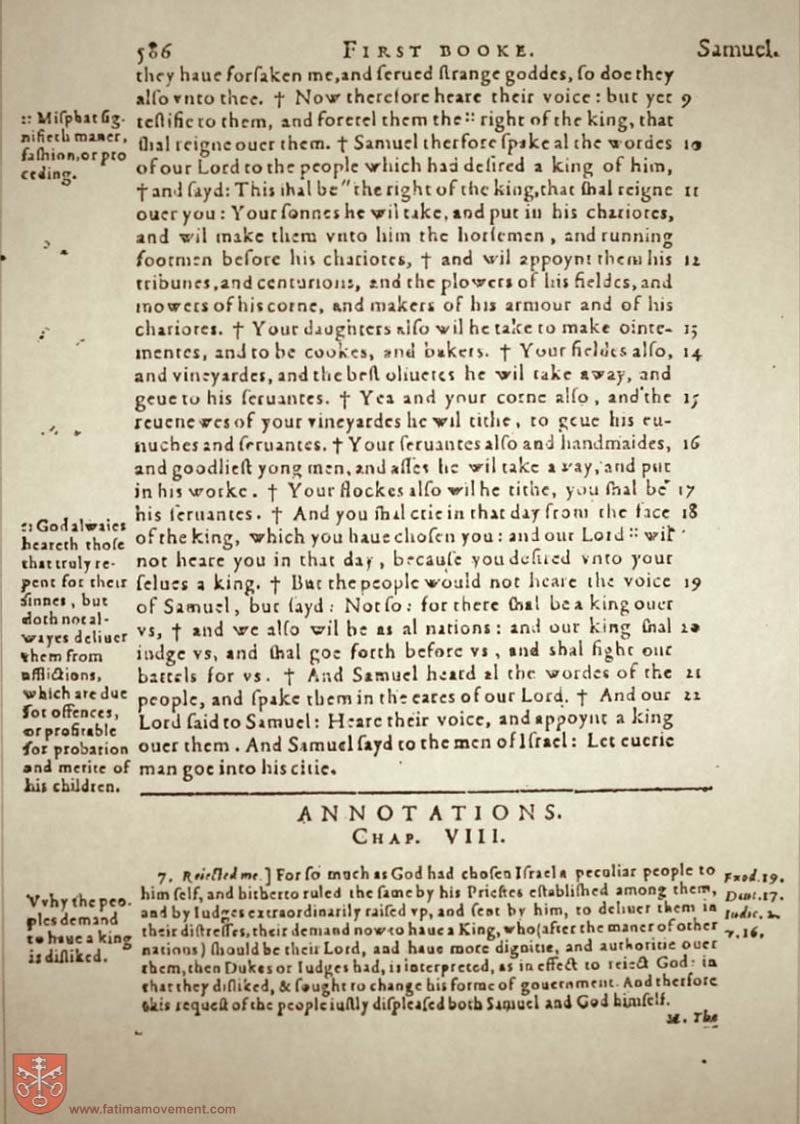 Original Douay Rheims Catholic Bible scan 0606