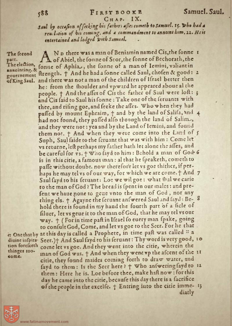 Original Douay Rheims Catholic Bible scan 0608