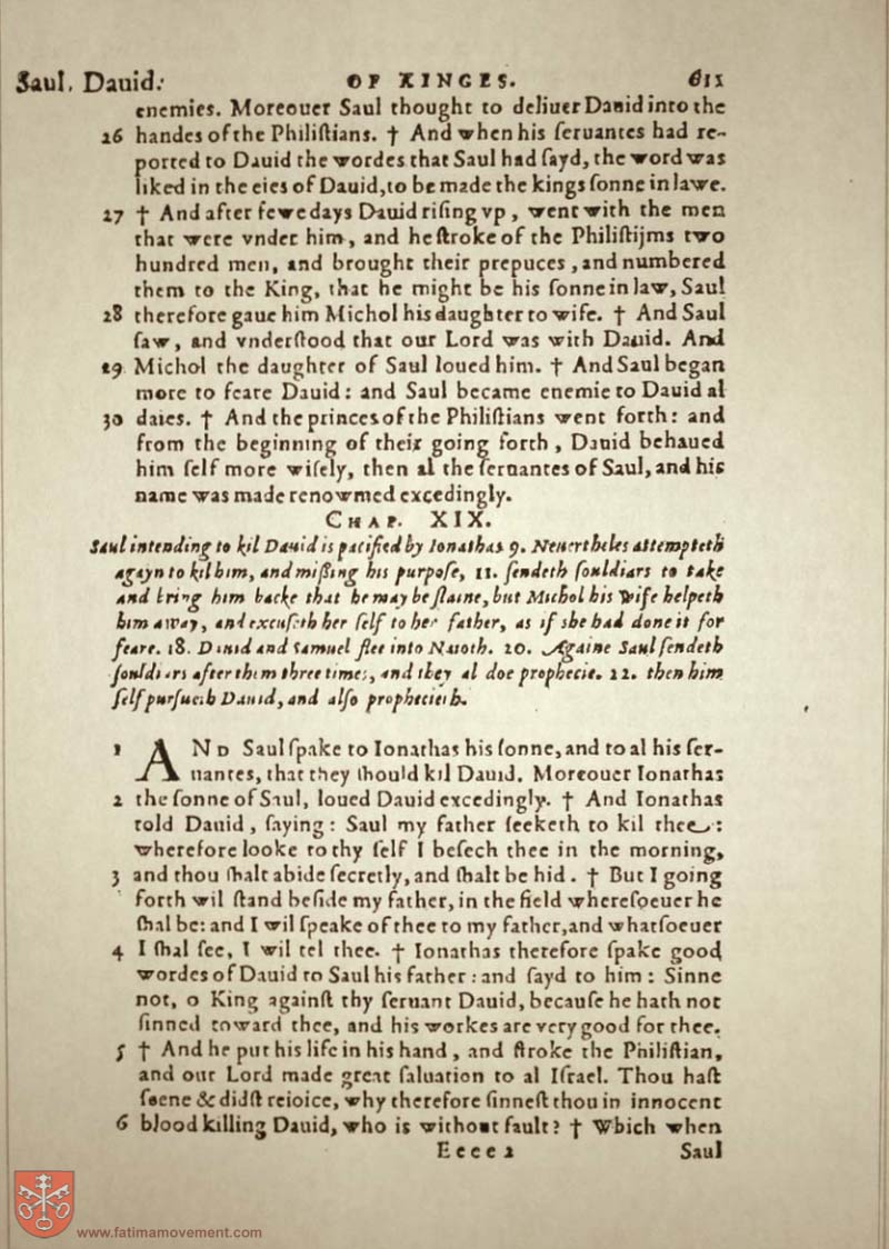 Original Douay Rheims Catholic Bible scan 0631