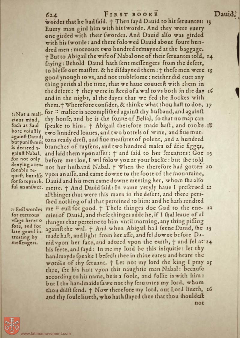 Original Douay Rheims Catholic Bible scan 0644