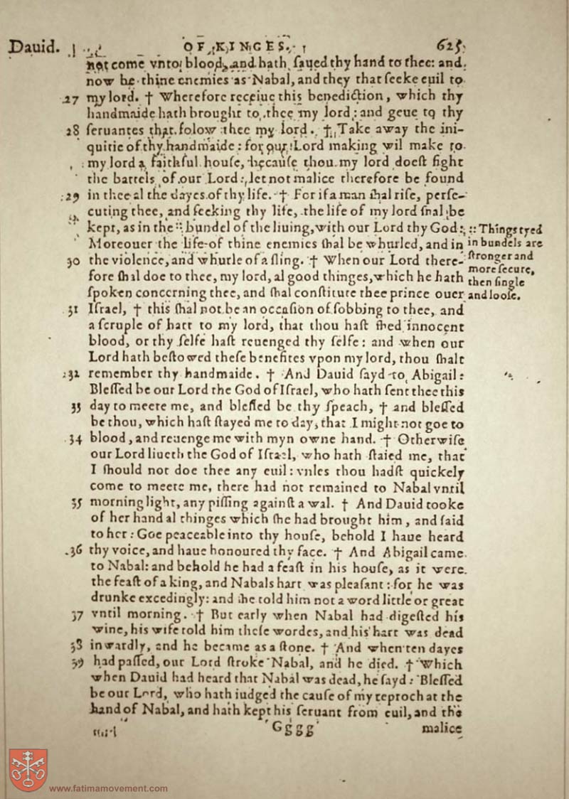 Original Douay Rheims Catholic Bible scan 0645
