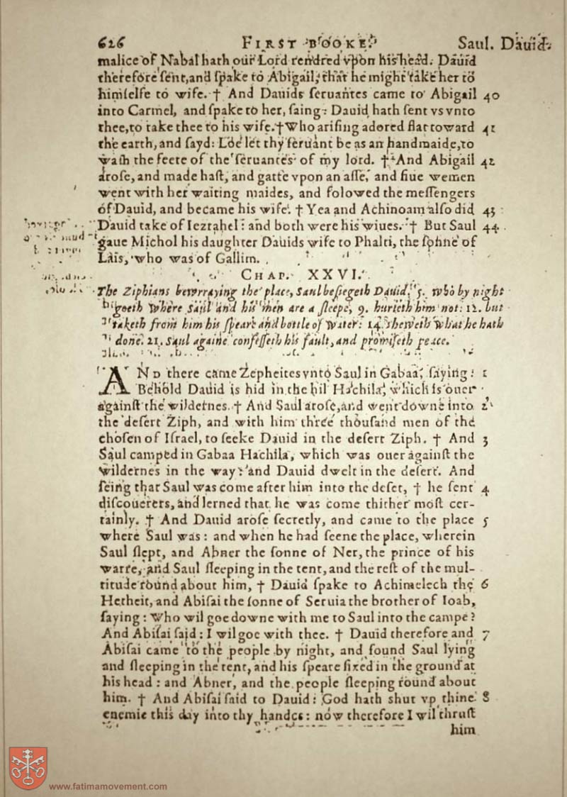 Original Douay Rheims Catholic Bible scan 0646