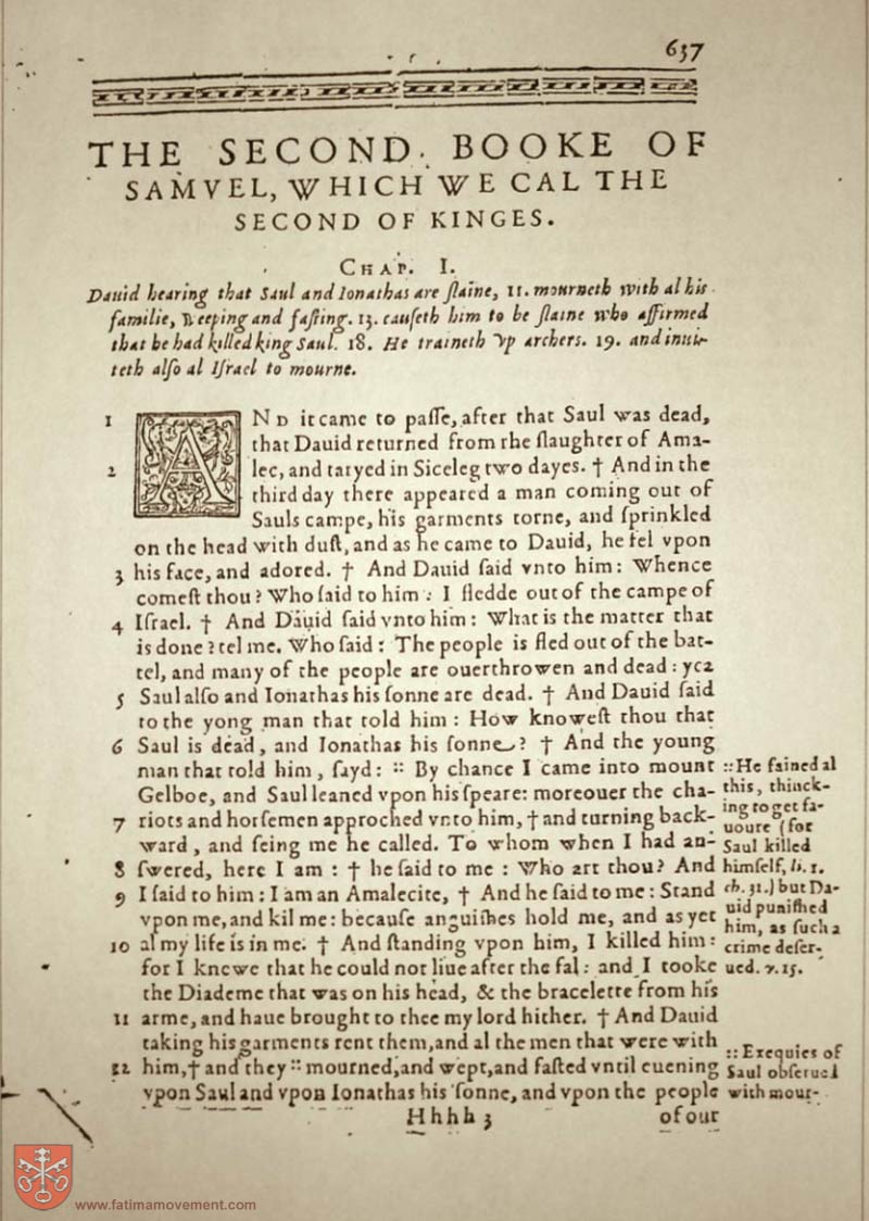 Original Douay Rheims Catholic Bible scan 0657
