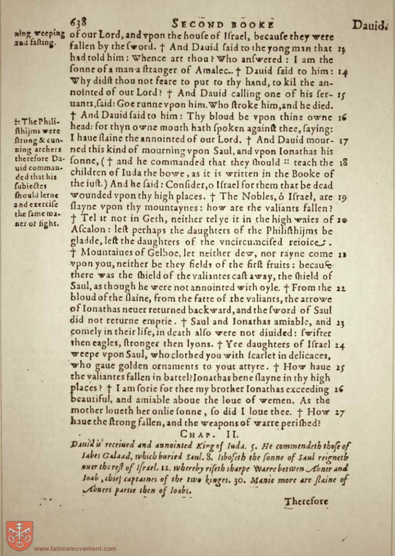 Original Douay Rheims Catholic Bible scan 0658