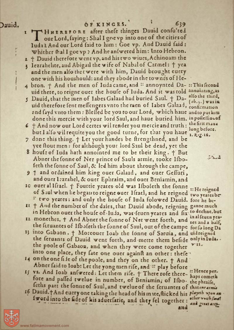 Original Douay Rheims Catholic Bible scan 0659