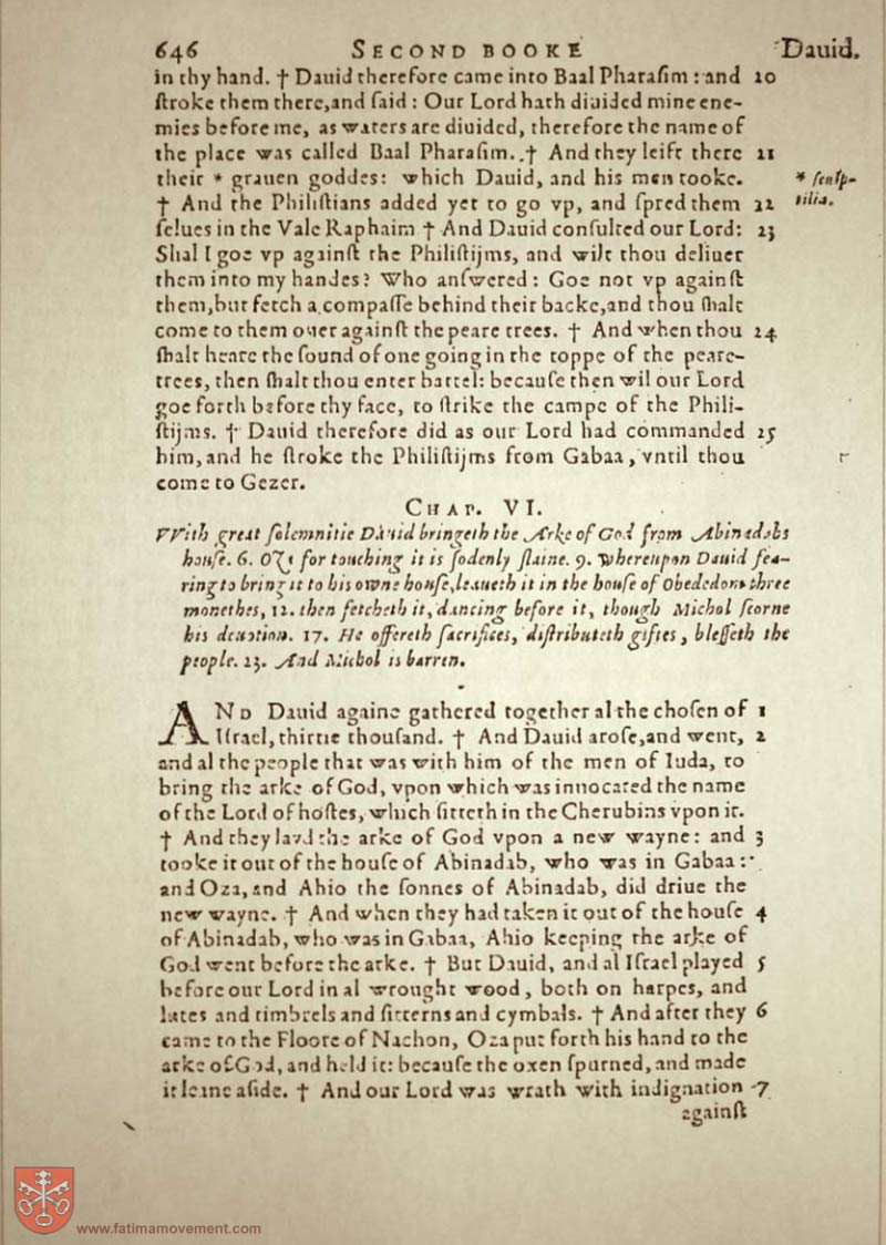 Original Douay Rheims Catholic Bible scan 0666