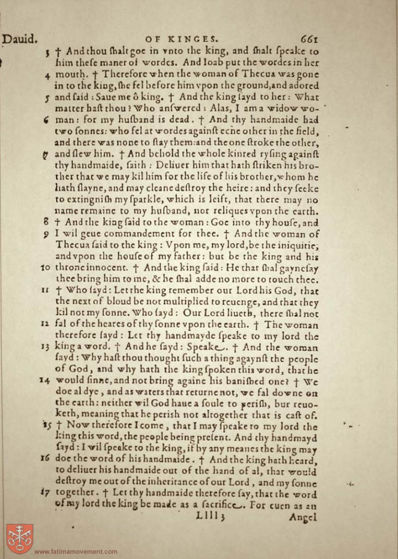 Original Douay Rheims Catholic Bible scan 0681