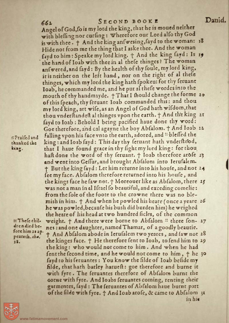 Original Douay Rheims Catholic Bible scan 0682