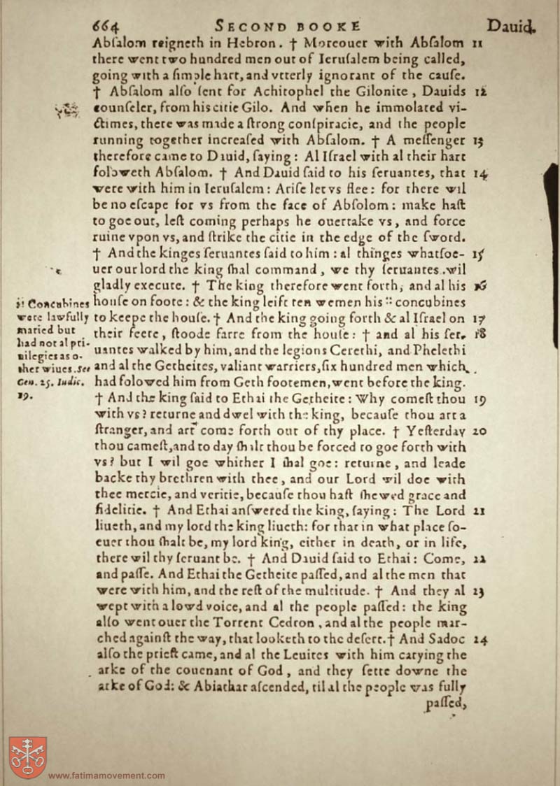 Original Douay Rheims Catholic Bible scan 0684
