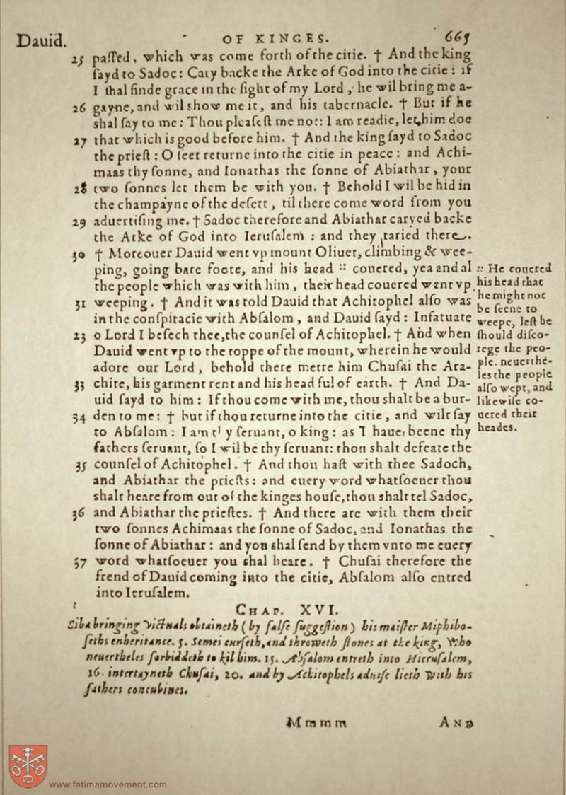 Original Douay Rheims Catholic Bible scan 0685