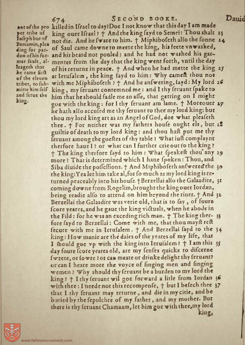 Original Douay Rheims Catholic Bible scan 0694