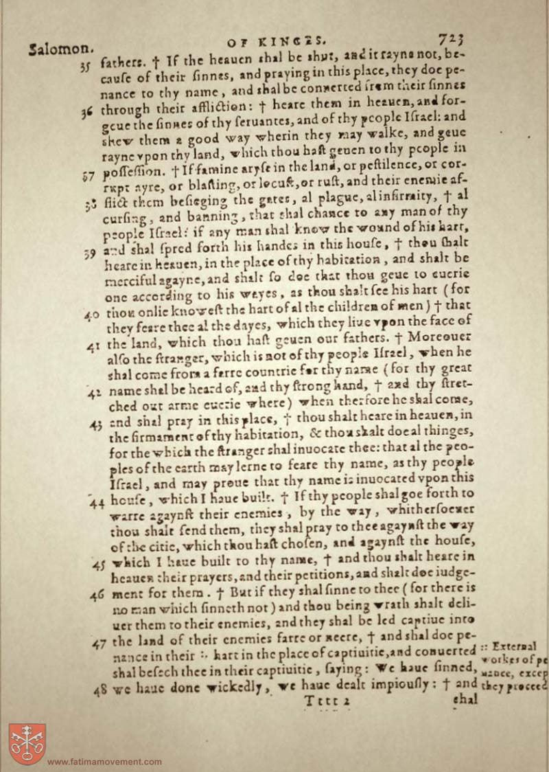 Original Douay Rheims Catholic Bible scan 0000