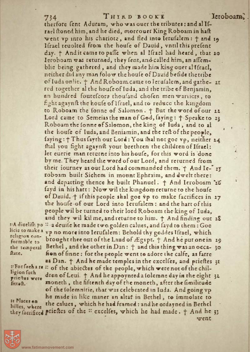 Original Douay Rheims Catholic Bible scan 0000