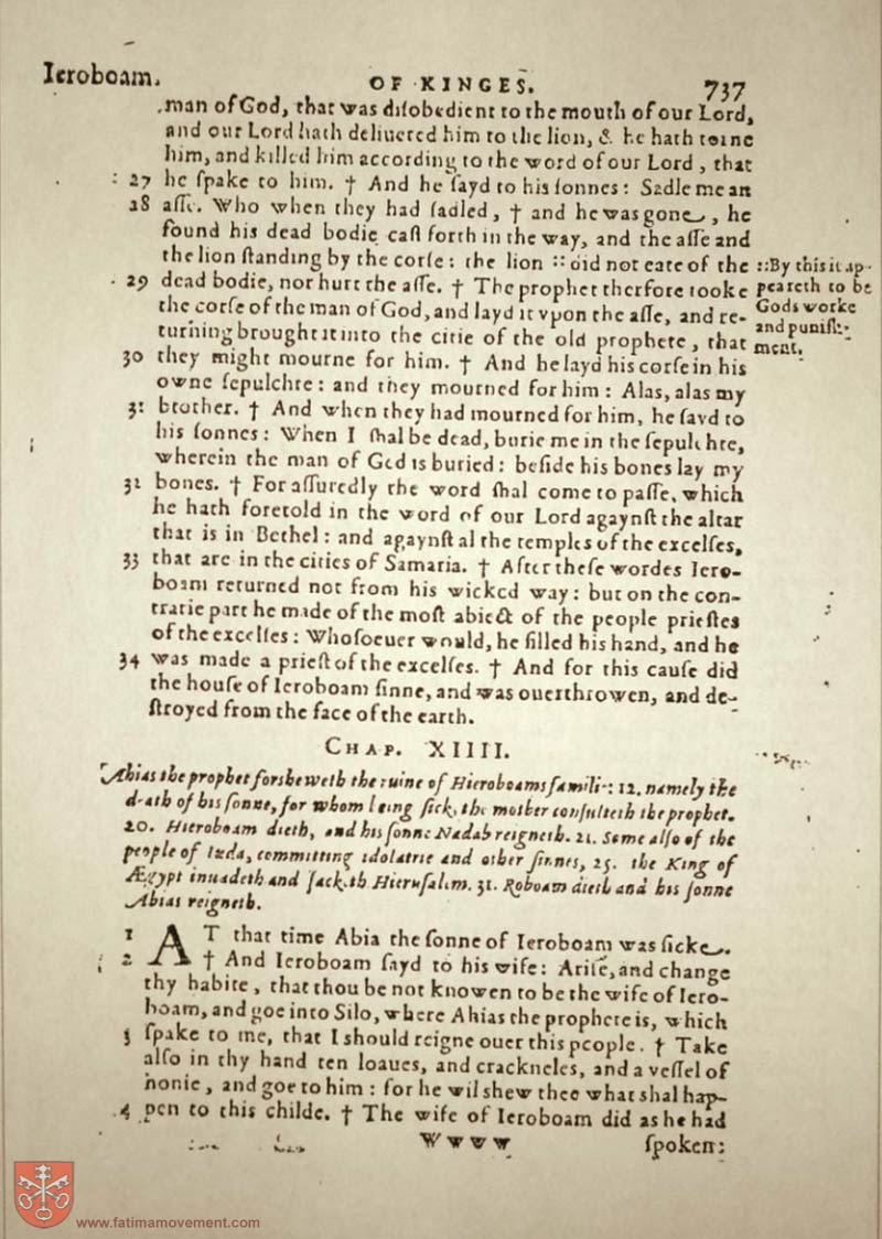 Original Douay Rheims Catholic Bible scan 0000