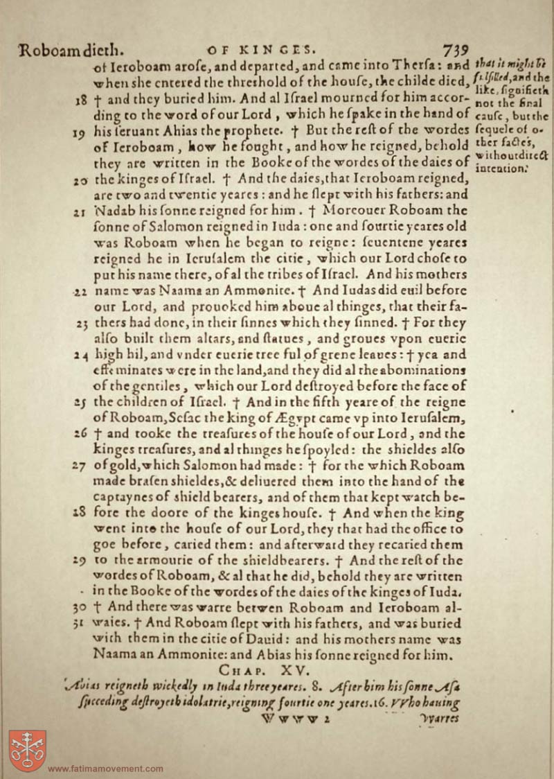 Original Douay Rheims Catholic Bible scan 0000