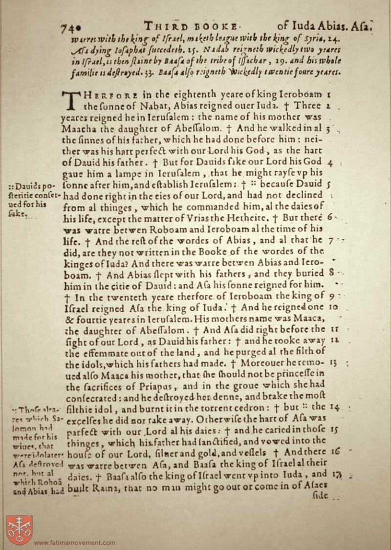 Original Douay Rheims Catholic Bible scan 0000