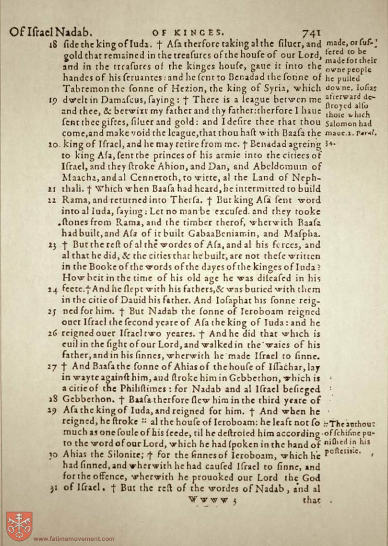 Original Douay Rheims Catholic Bible scan 0000
