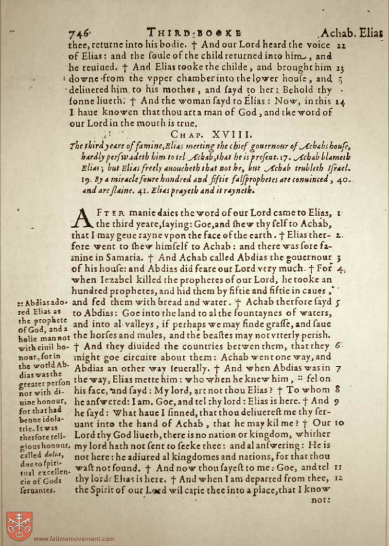 Original Douay Rheims Catholic Bible scan 0000