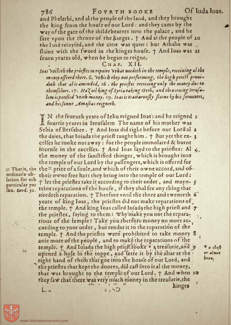 Original Douay Rheims Catholic Bible scan 0806