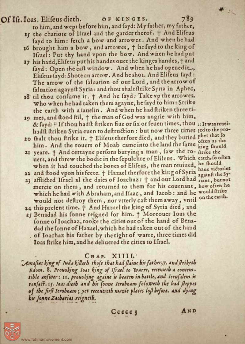 Original Douay Rheims Catholic Bible scan 0809