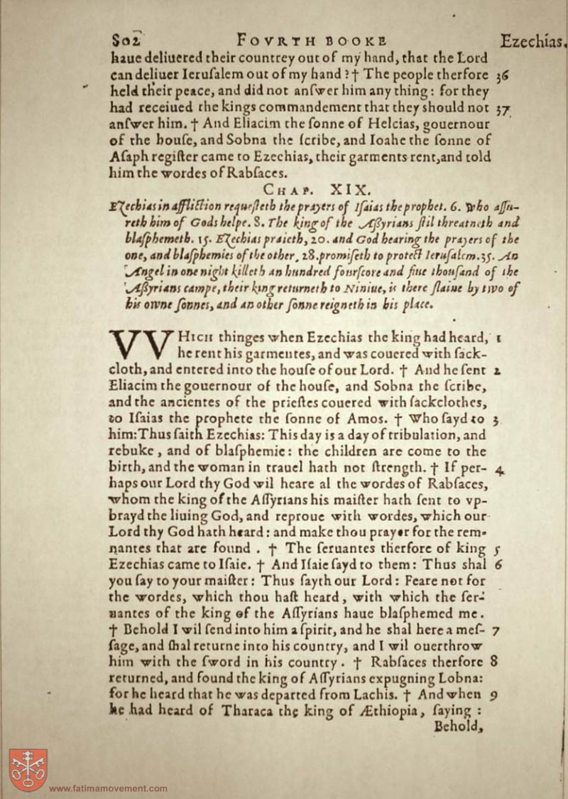 Original Douay Rheims Catholic Bible scan 0822