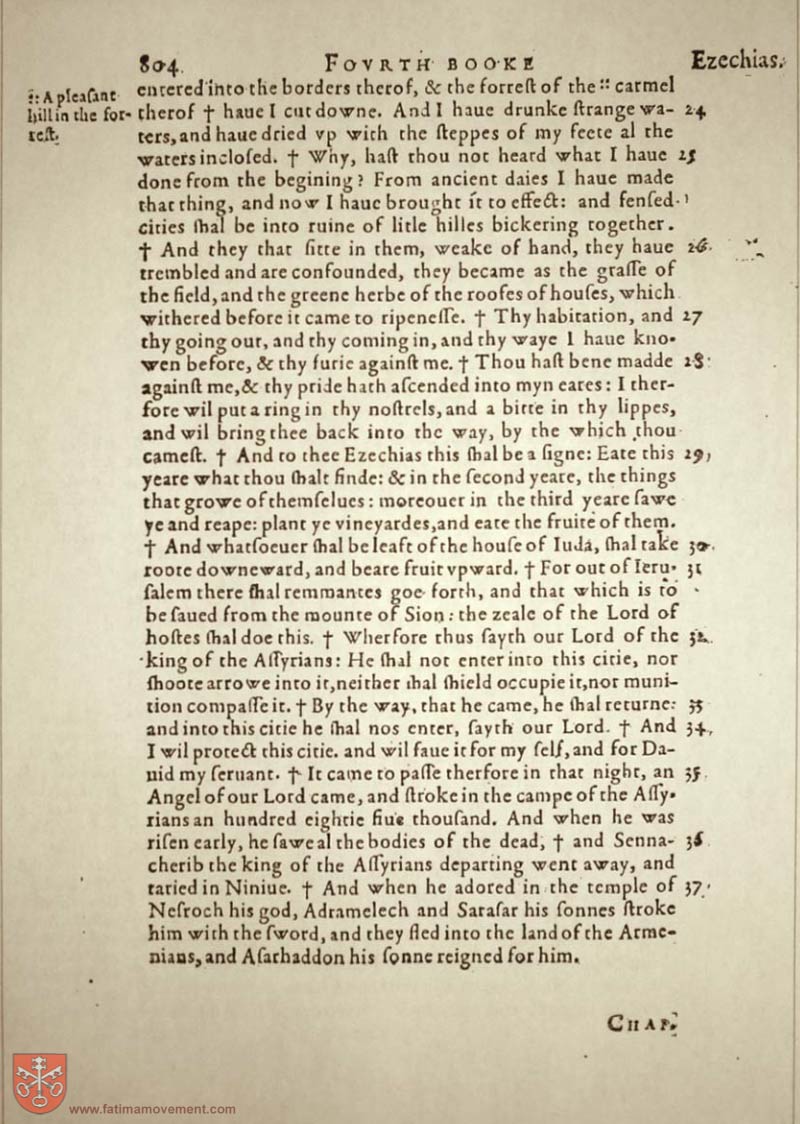 Original Douay Rheims Catholic Bible scan 0824