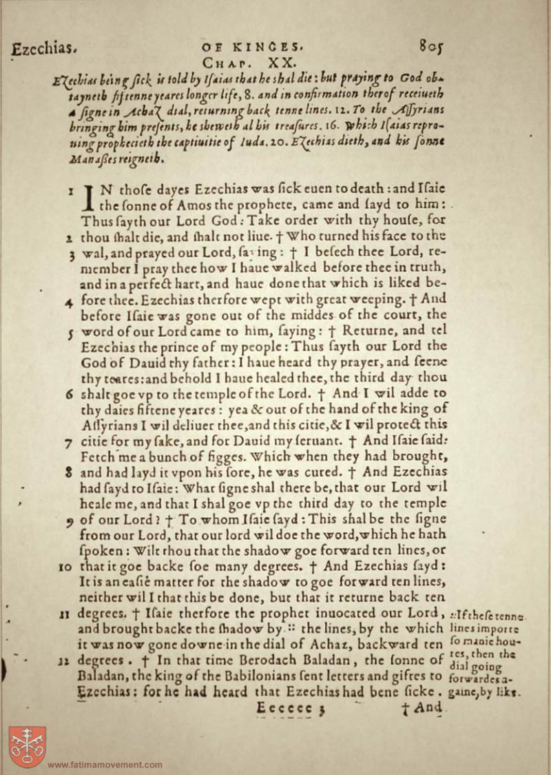 Original Douay Rheims Catholic Bible scan 0825