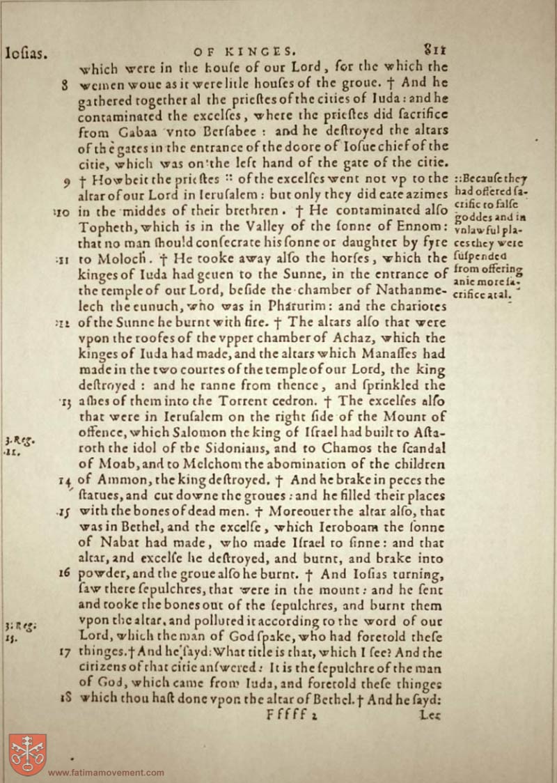 Original Douay Rheims Catholic Bible scan 0831