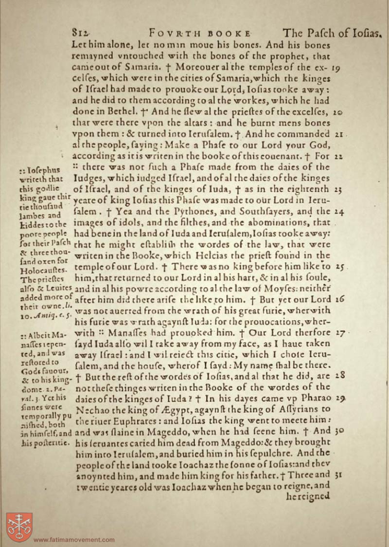 Original Douay Rheims Catholic Bible scan 0832