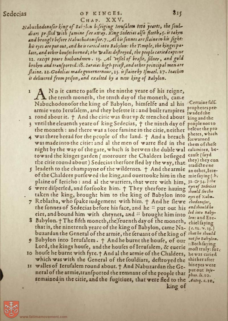 Original Douay Rheims Catholic Bible scan 0835