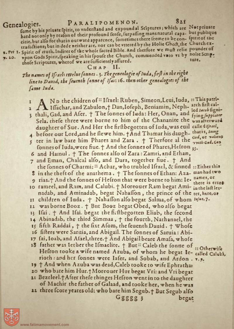 Original Douay Rheims Catholic Bible scan 0841