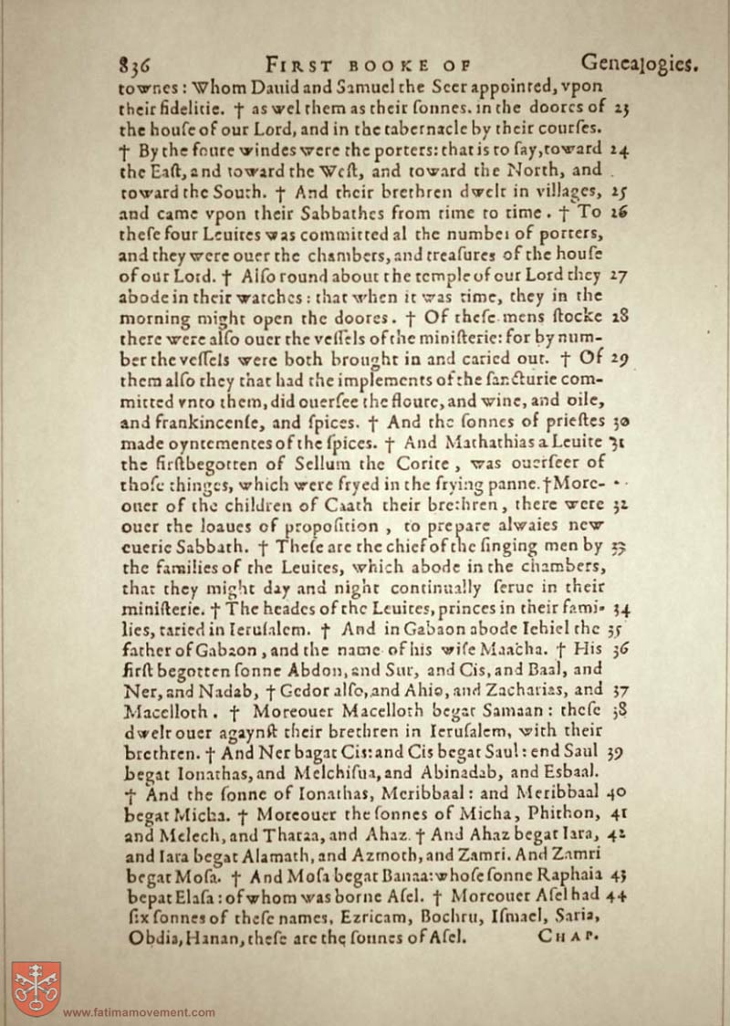 Original Douay Rheims Catholic Bible scan 0856