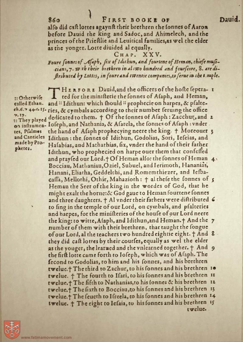 Original Douay Rheims Catholic Bible scan 0880