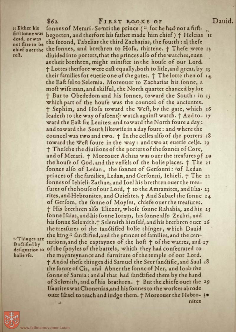 Original Douay Rheims Catholic Bible scan 0882