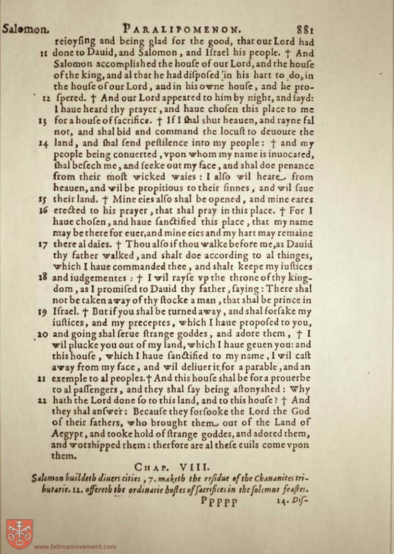 Original Douay Rheims Catholic Bible scan 0901