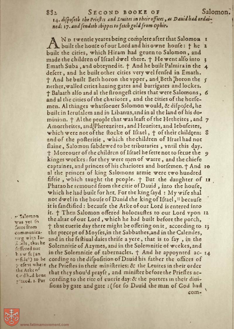 Original Douay Rheims Catholic Bible scan 0902