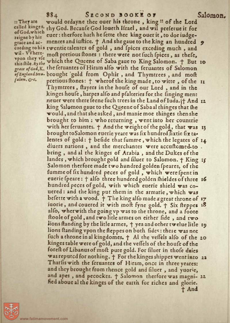 Original Douay Rheims Catholic Bible scan 0904