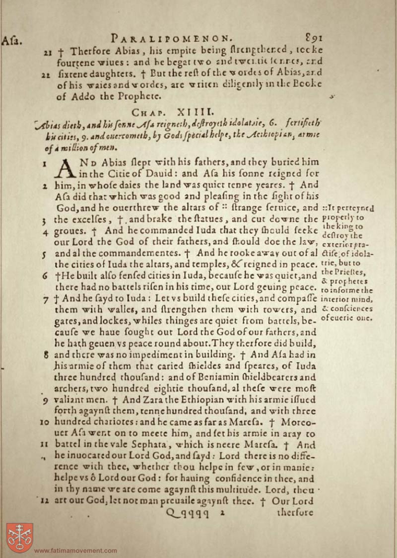 Original Douay Rheims Catholic Bible scan 0911