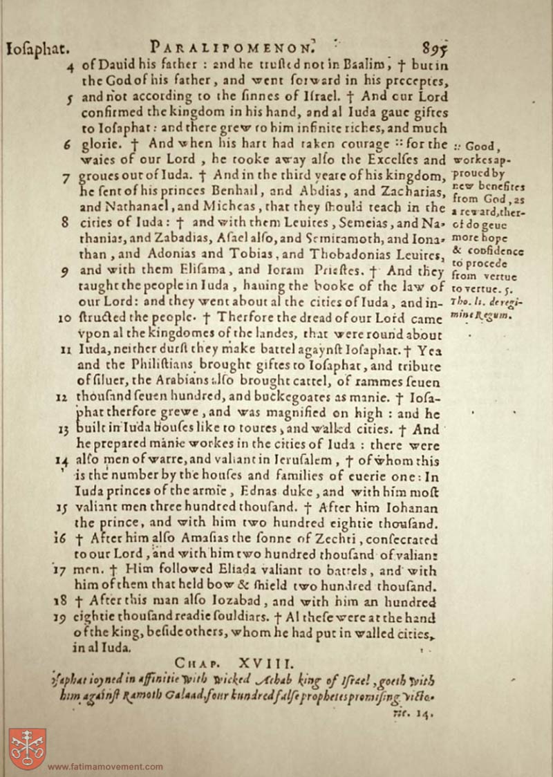 Original Douay Rheims Catholic Bible scan 0915