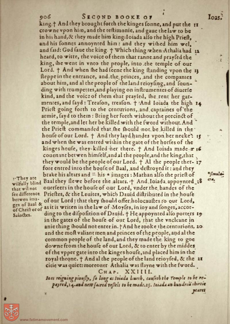 Original Douay Rheims Catholic Bible scan 0926