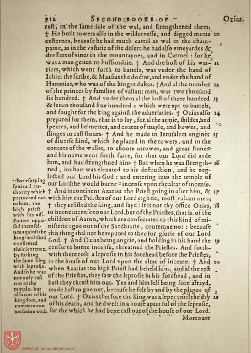 Original Douay Rheims Catholic Bible scan 0932