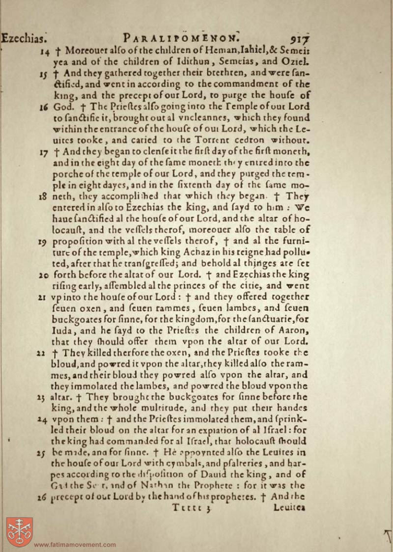 Original Douay Rheims Catholic Bible scan 0937