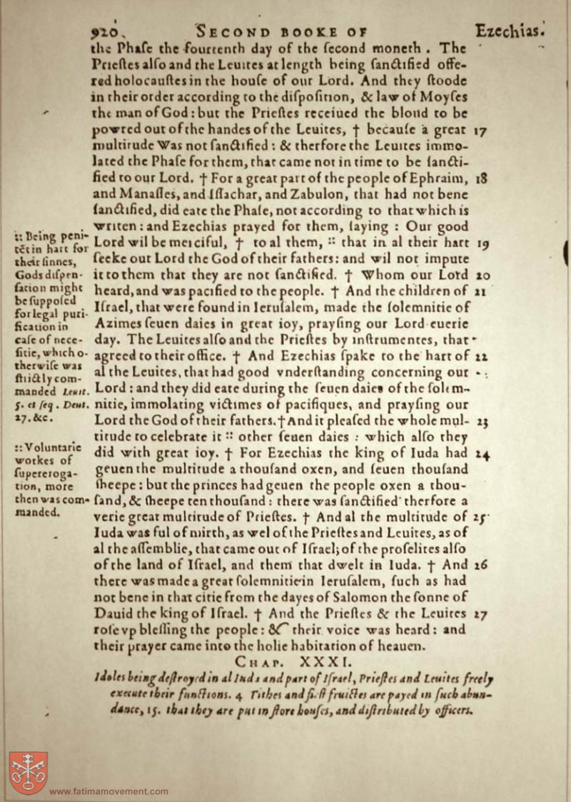 Original Douay Rheims Catholic Bible scan 0940