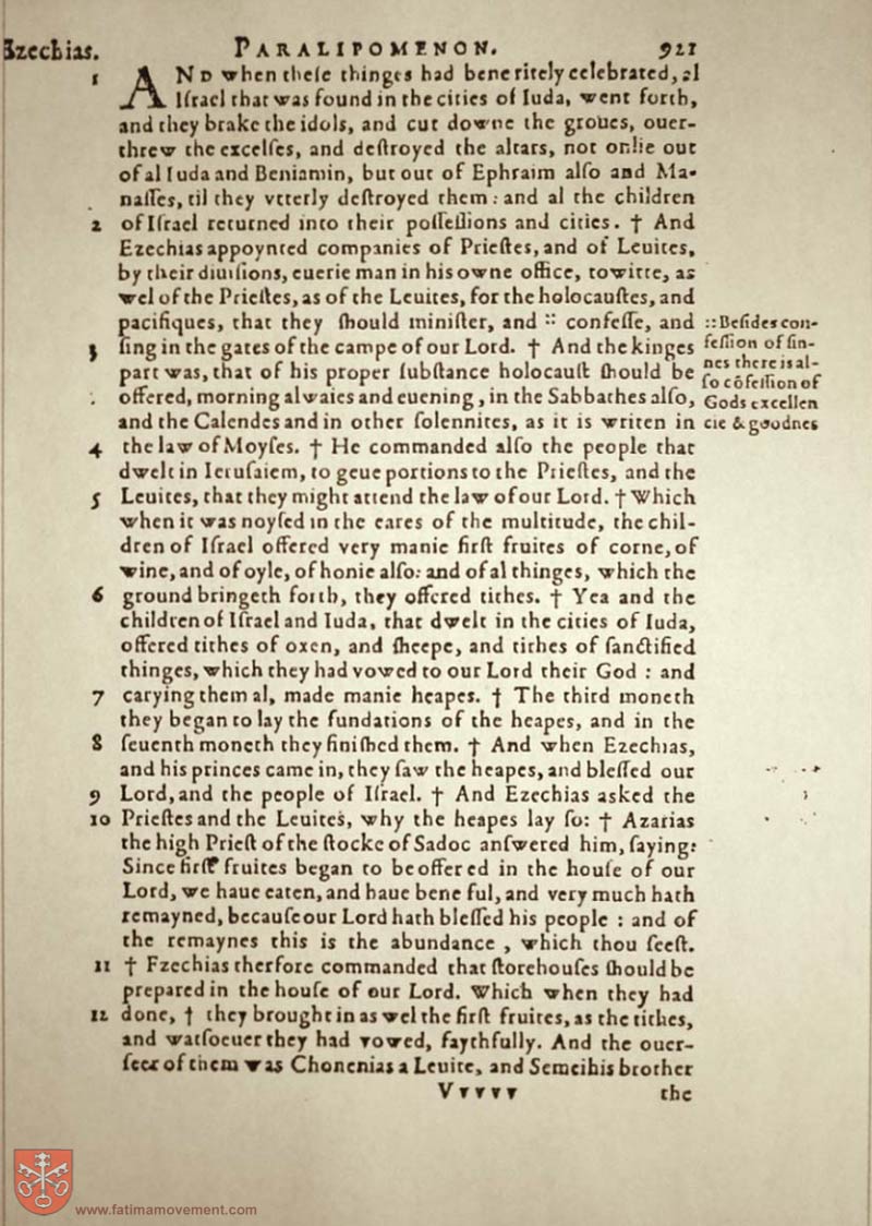Original Douay Rheims Catholic Bible scan 0941