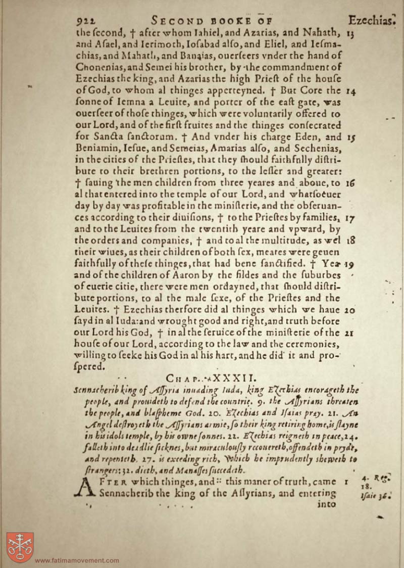 Original Douay Rheims Catholic Bible scan 0942