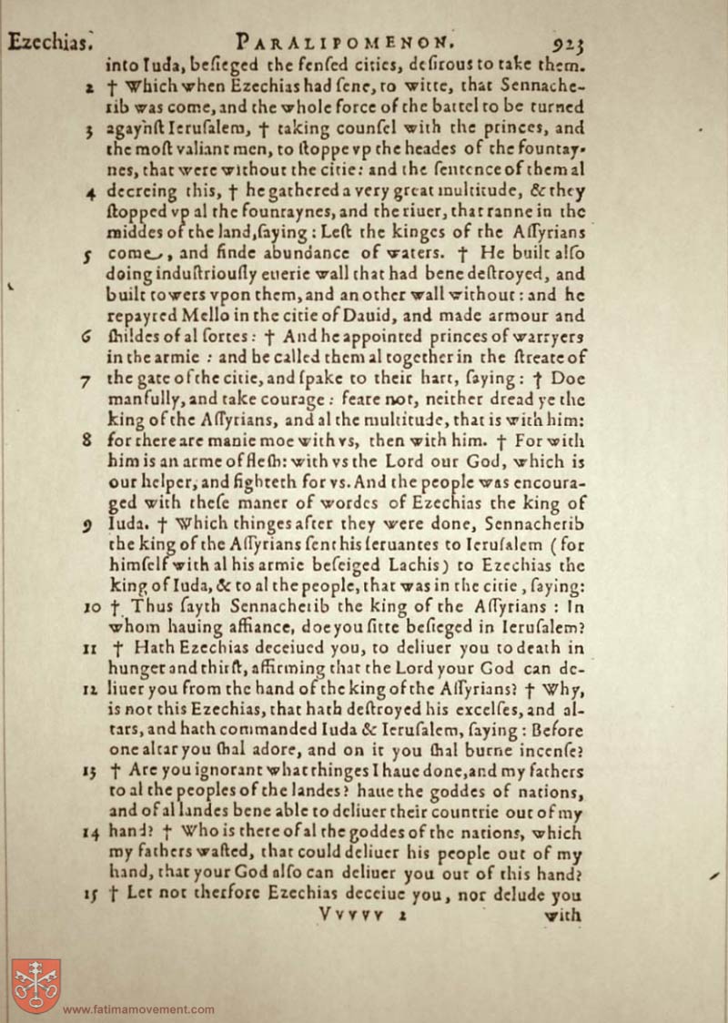 Original Douay Rheims Catholic Bible scan 0943