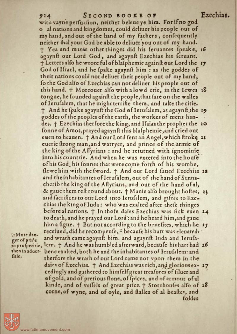 Original Douay Rheims Catholic Bible scan 0944
